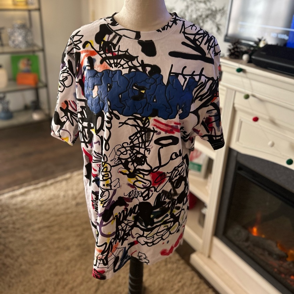 Men’s Another Hype Piece Graffiti Tee Shirt Size XL